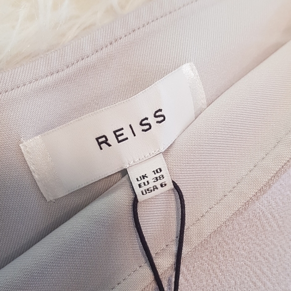 NWT Reiss Gray Keria Dress - Picture 8 of 11